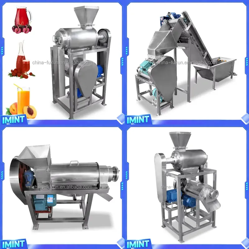 Juicer - Automatic Industrial Citrus Juicer Double Screw