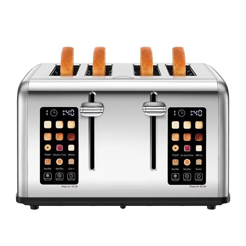1/2/3/4-Slice Smart Touch Toas - đánh giá và giá Toaster