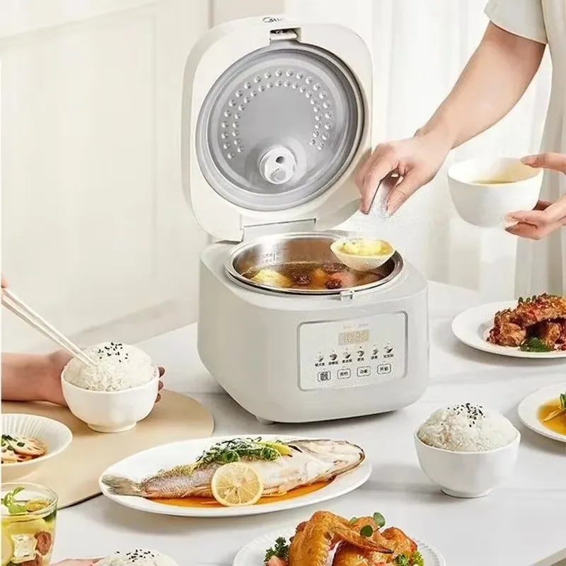 Midea Healthy Rice Cooker 3L N - đánh giá và giá Rice Cooker