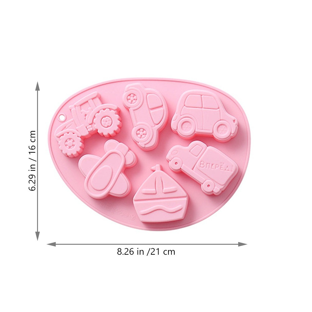 2Pcs 3D Silicone Vehicle Choco - đánh giá và giá Microwave Oven