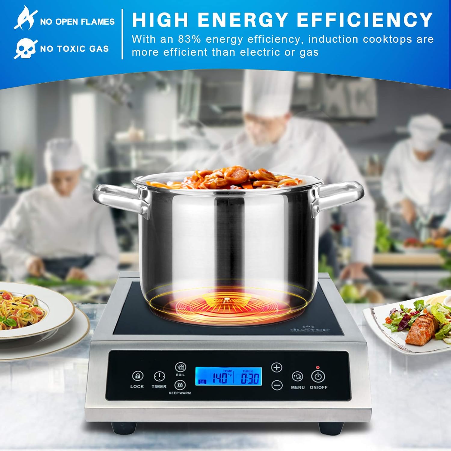 Professional Portable Inductio - đánh giá và giá Induction Cooktop Portable