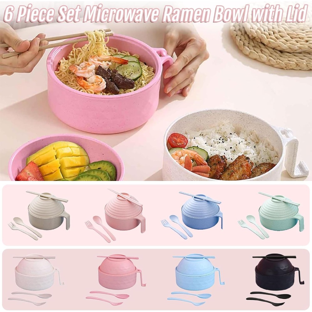 Microwave Ramen Bowl 6-Piece S - đánh giá và giá Rice Cooker