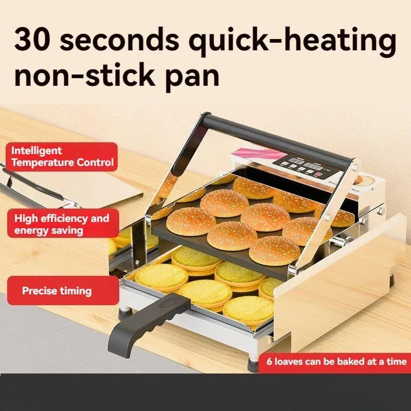 Commercial Double-layer Automa - đánh giá và giá Toaster