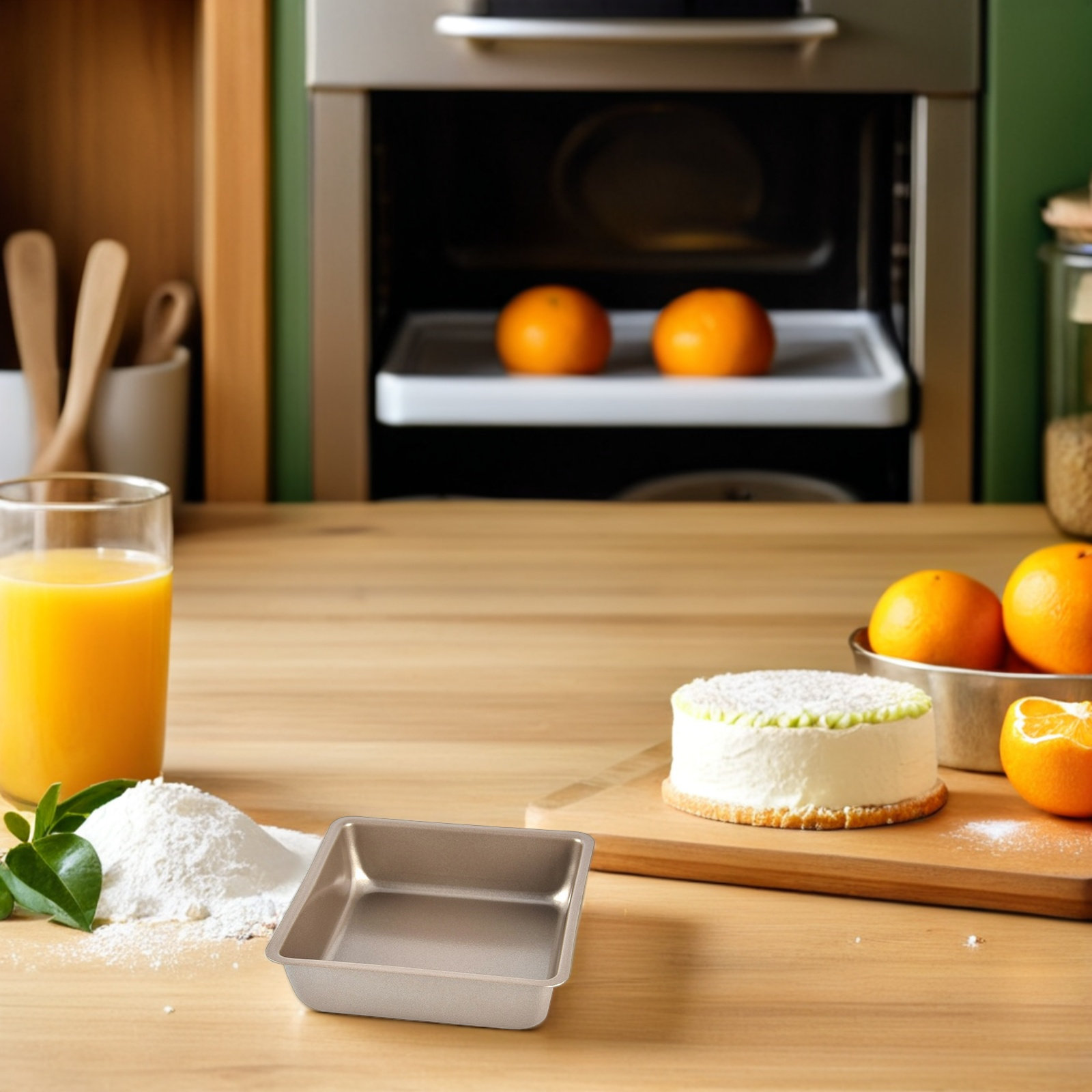 4Pcs 4 Inch Square Nonstick Ba - đánh giá và giá Toaster