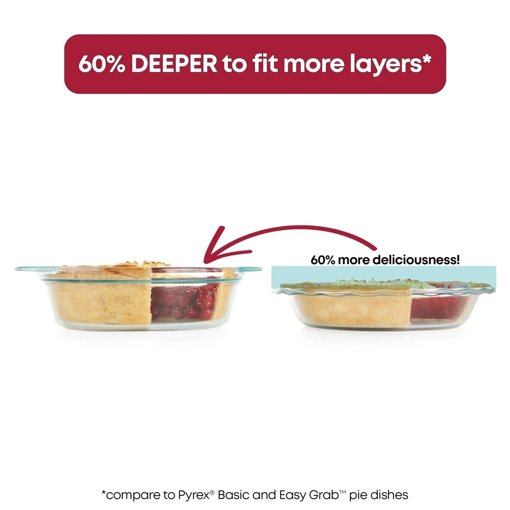 Deep Round Glass Baking Dish 9 - đánh giá và giá Microwave Oven