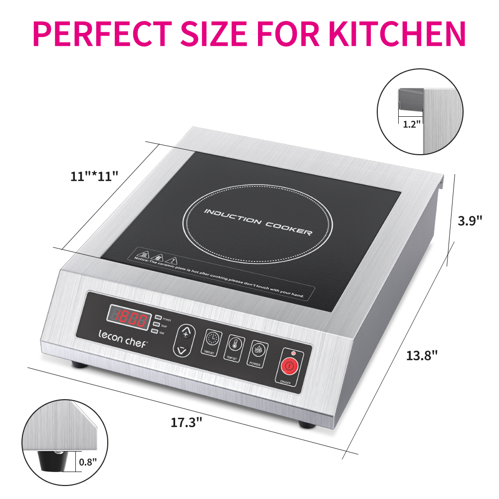 Lecon Chef Induction Cooktop C - đánh giá và giá Induction Cooktop Portable