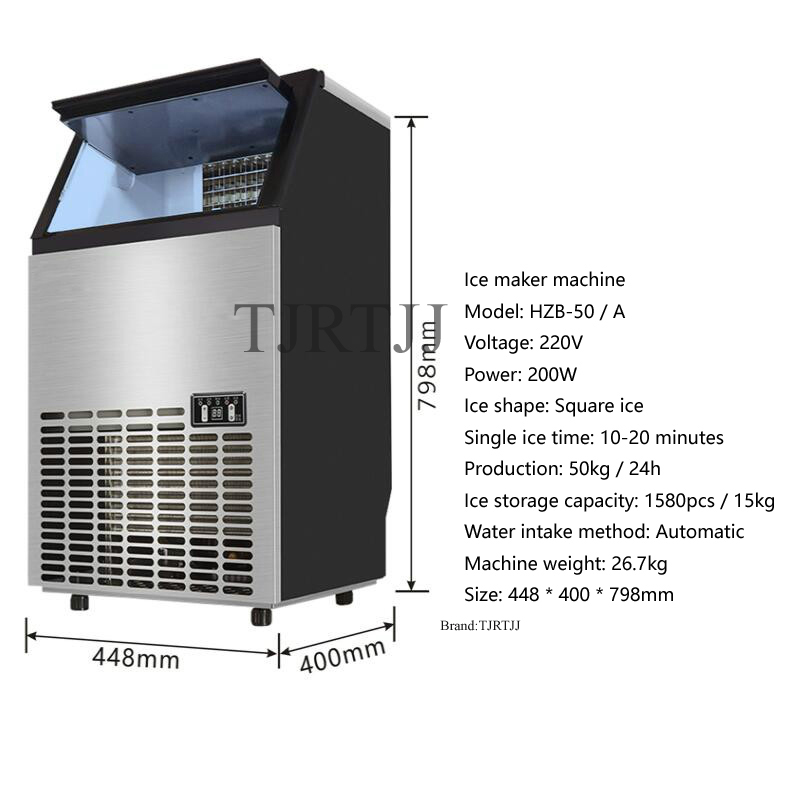 110V 220V Ice Maker Commercial - đánh giá và giá Coffee Maker