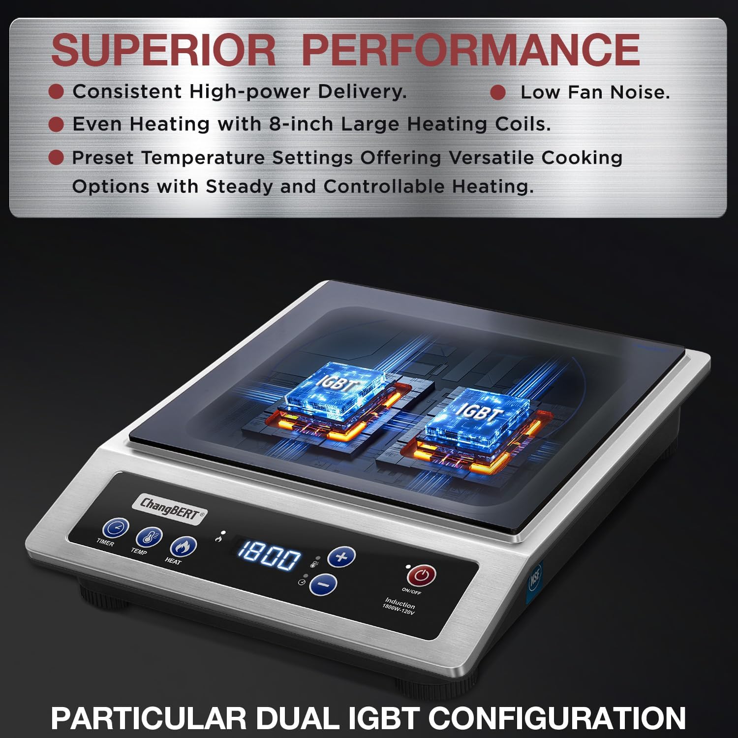 Induction Cooktop, Commercial  - đánh giá và giá Induction Cooktop Portable